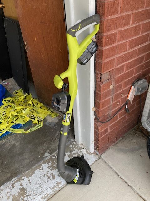 RYOBI 18V ONE+ System with the 18V ONE+ 10" String Trimmer/Edger
