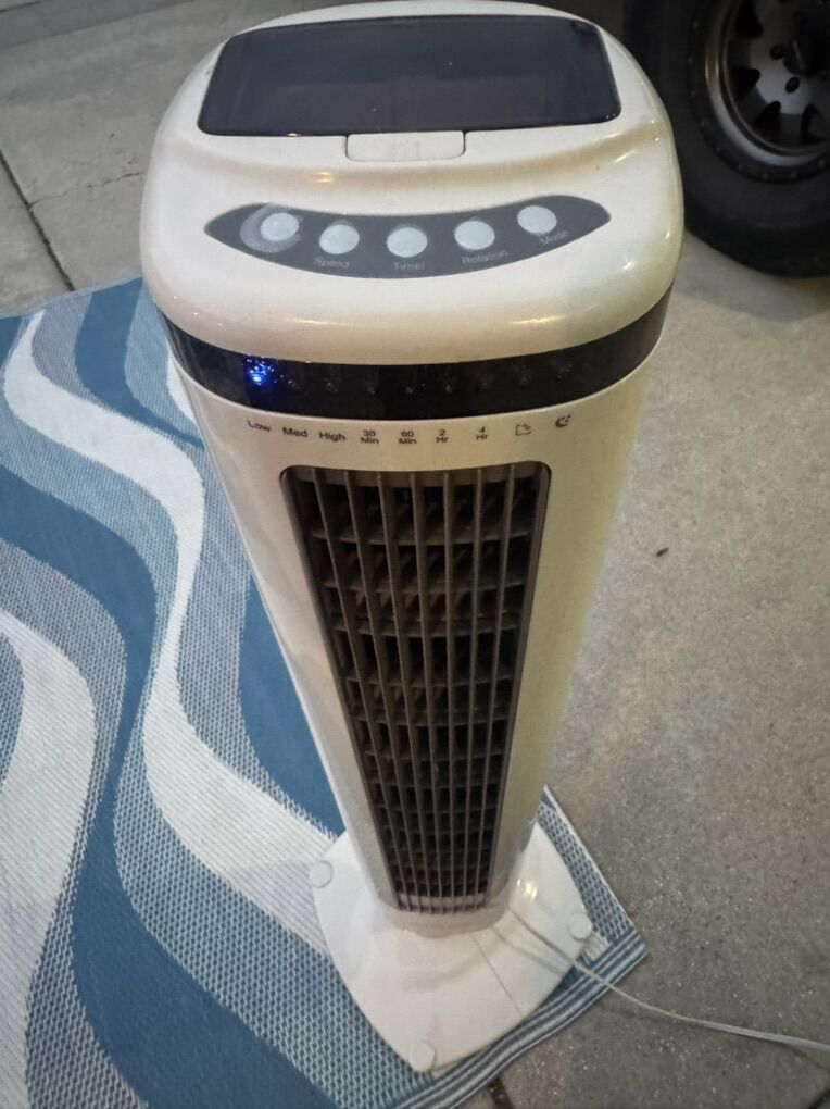 Sharper Image Deluxe Spire Fan