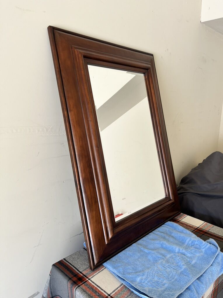 Pottery Barn Beveled Mirror