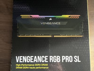 Corsair 64GB Kit (2x32) 3200 MHz RGB Pro Slim