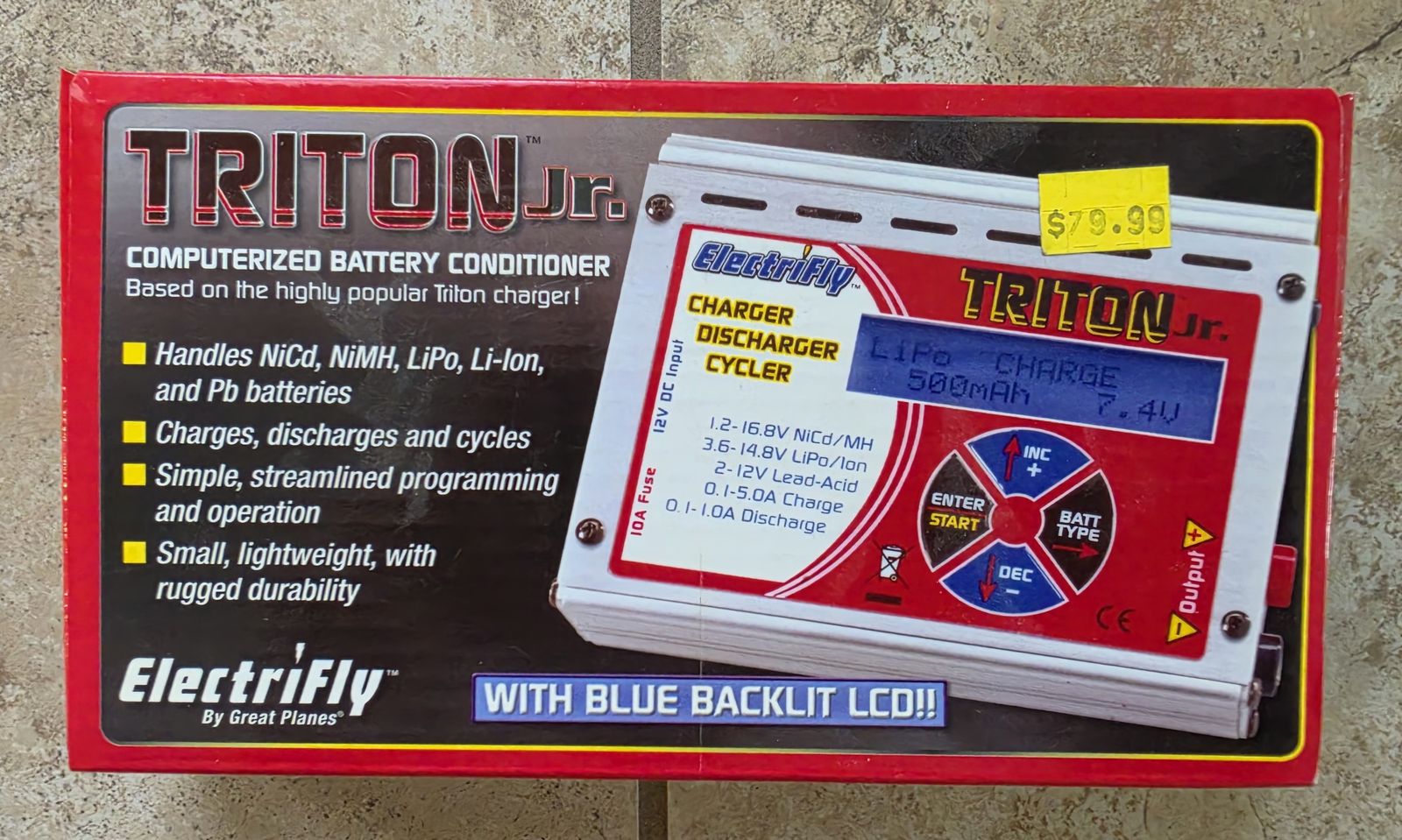 Triton Jr. Battery Charger