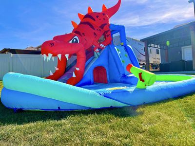 Kids Inflatable Water Slide & Bounce House Rental | Delivery, Setup & Summer Party Fun Included