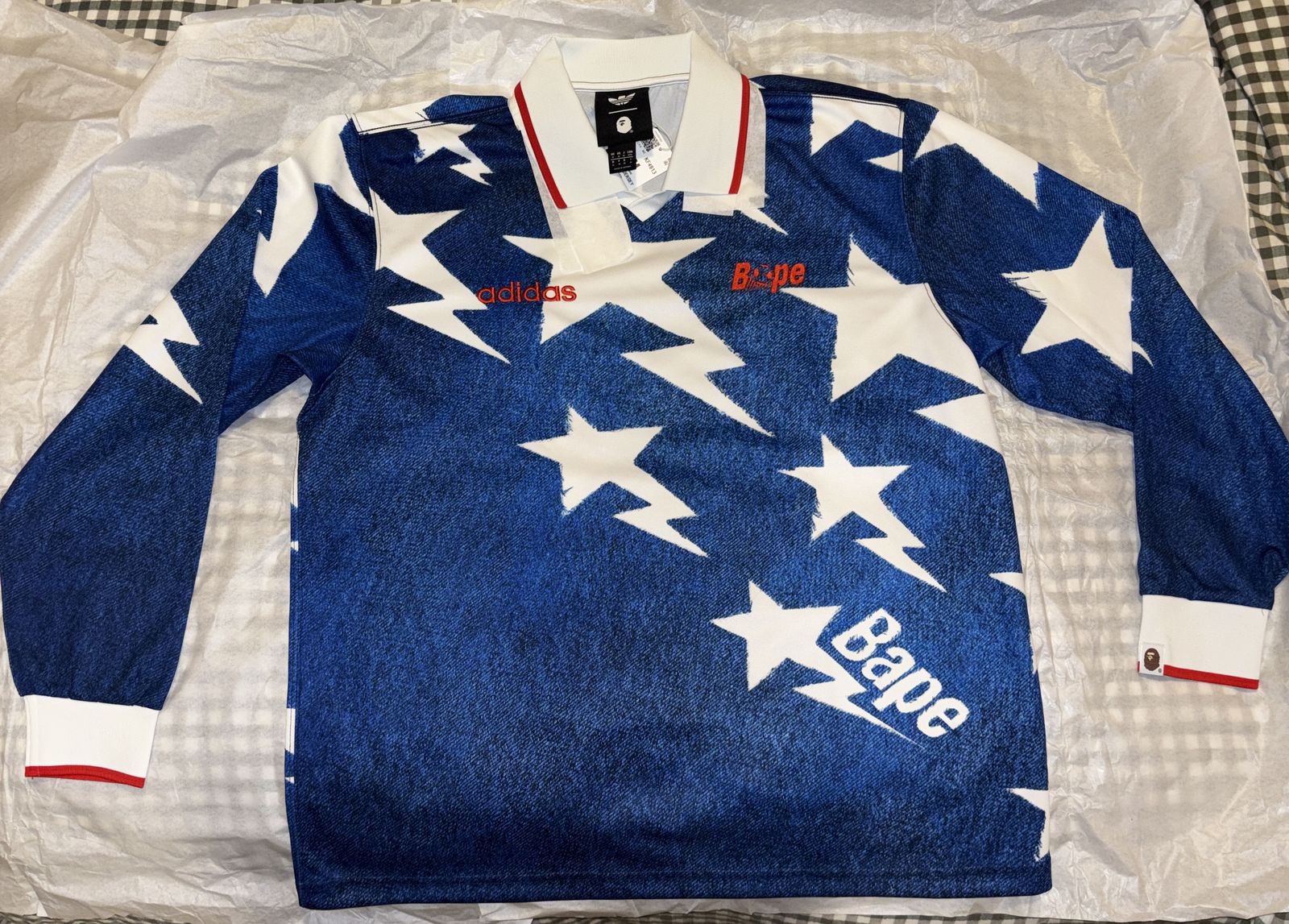 Original Adidas X Bape LSL Star Jersey