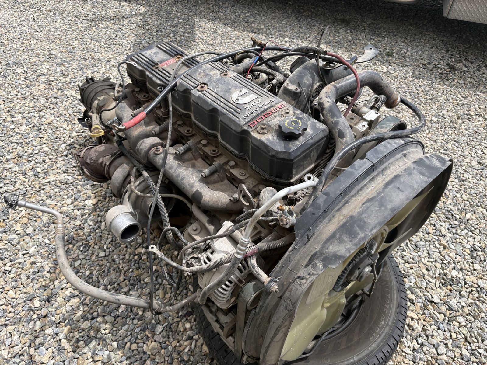 2006 dodge ram 5.9 cummins engine trans,  combo