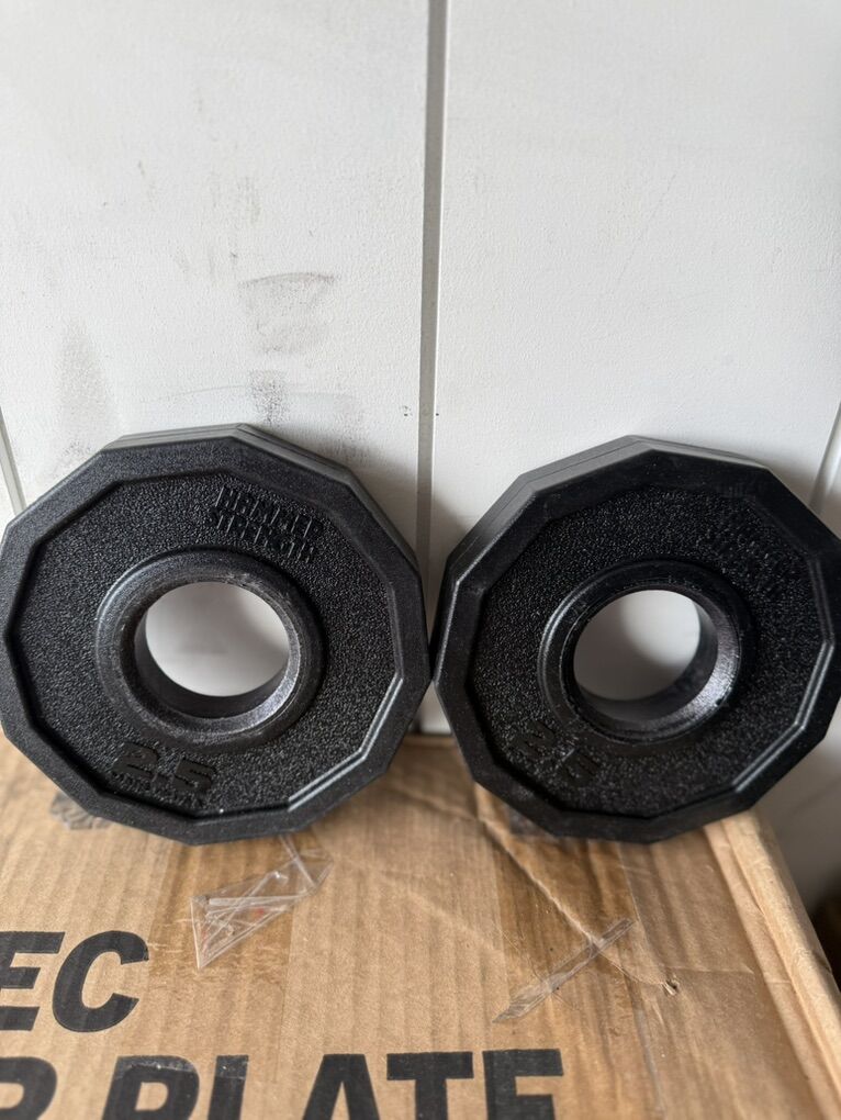 New Pair Of Hammer Strength Change Plates 2.5lbs