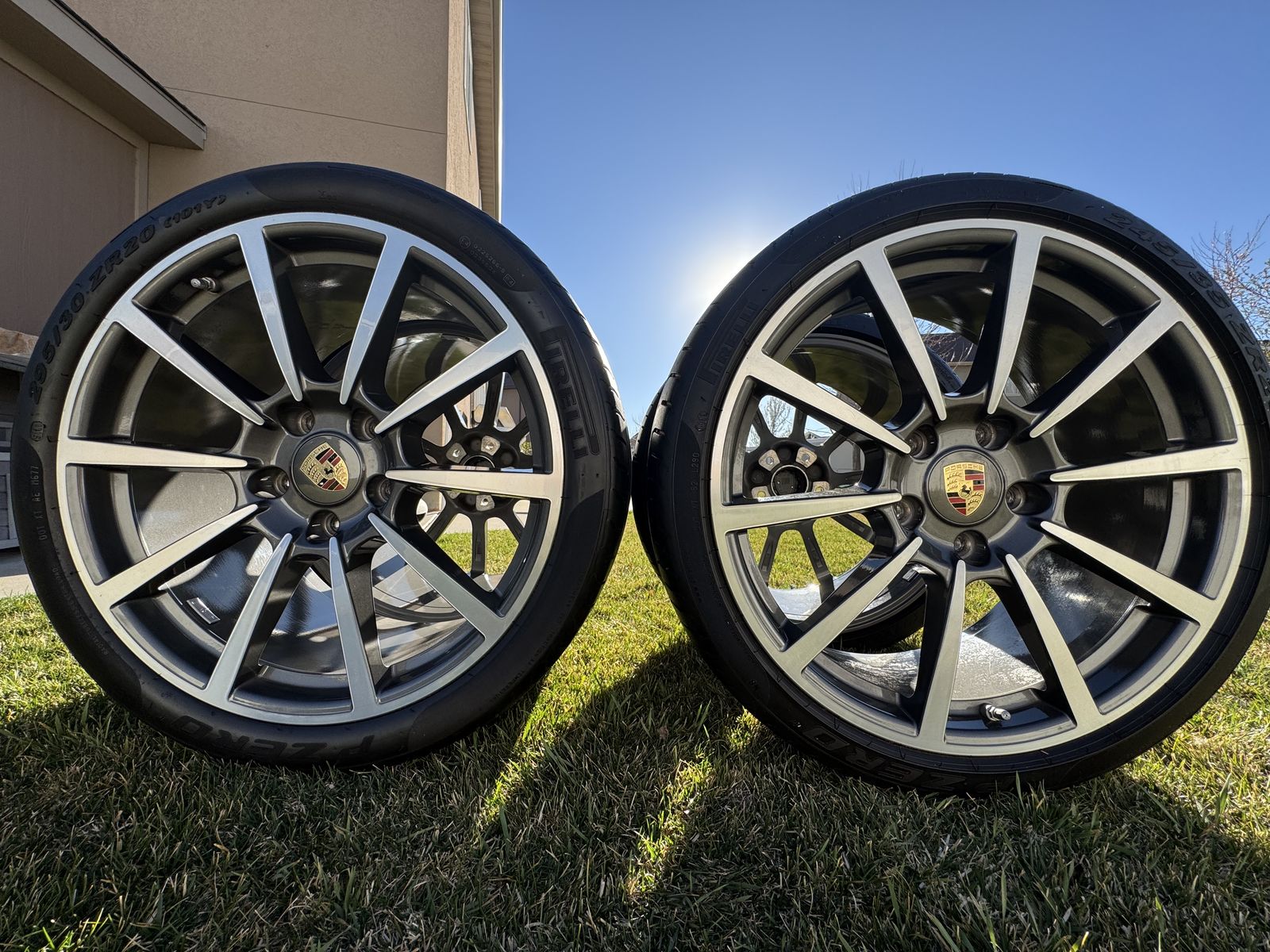 OEM Porsche Wheels and Tired