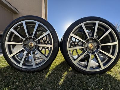 OEM Porsche Wheels and Tired
