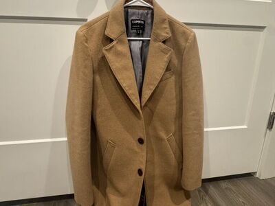 Men's Overcoat Express XS but fits SM