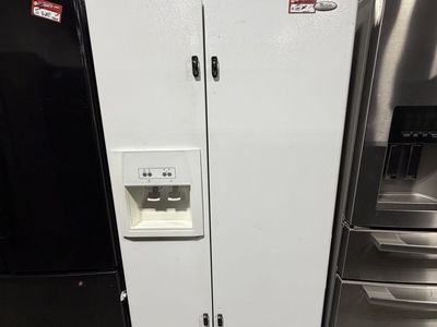 HUGE DEALS! GARAGE FRIDGE WHIRLPOOL SIDE BY SIDE!