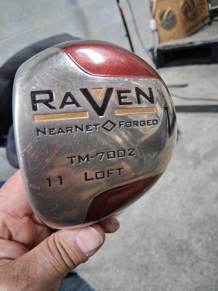Raven TM-7002- 11 Loft Golf Driver Nice!
