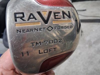Raven TM-7002- 11 Loft Golf Driver Nice!