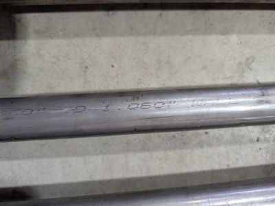 1 1/4" OD x 0.083" Wall x 1.084" ID Stainless Round Tube 304 Seamless