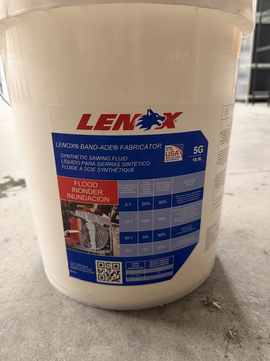 LENOX Band-Ade Sawing Fluid - 5 Gal
