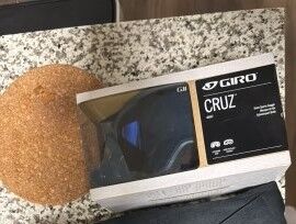 Giro Cruz adult Snow sports goggle color black and harbor blue