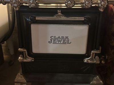 Antique Stove Range Clark Jewel