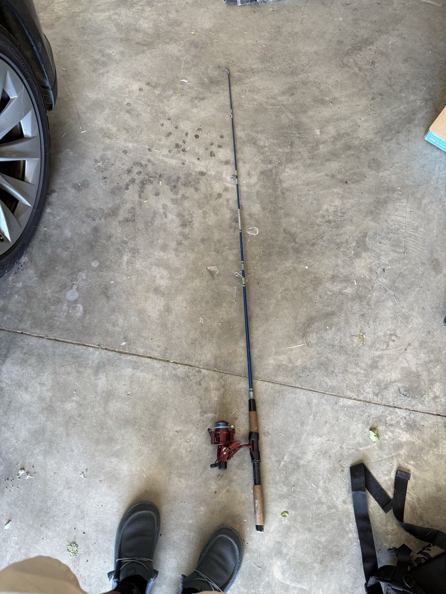Used Fishing Rod and Reel Combo