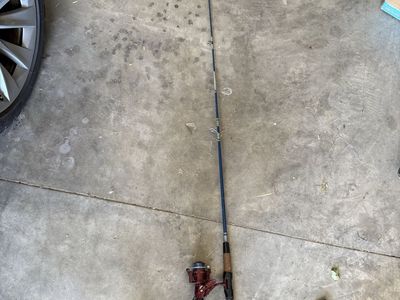 Used Fishing Rod and Reel Combo