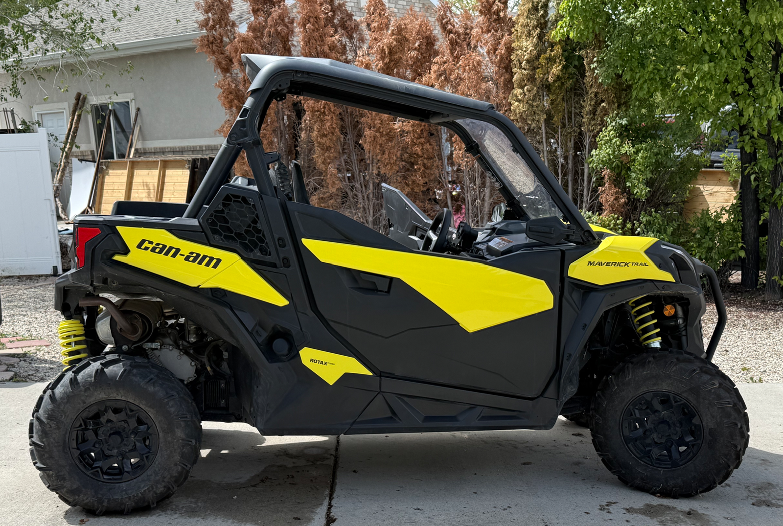 256 MILES!!! 2018 Can Am Maverick 1000