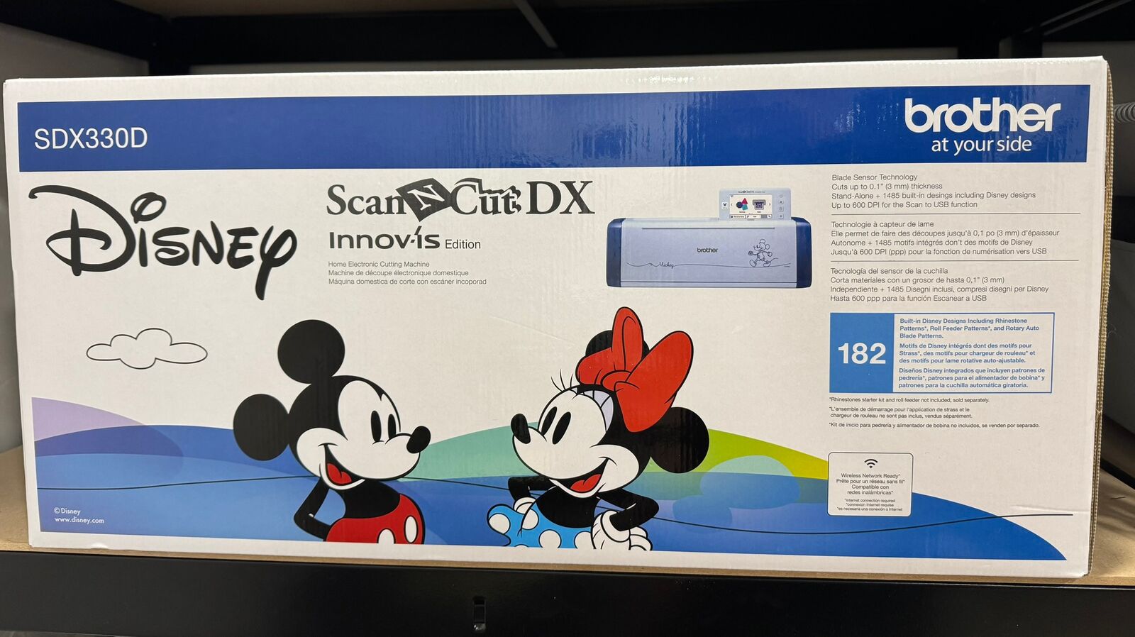 Brother ScanNCut SDX330D – Disney Edition (Brand New, Sealed)