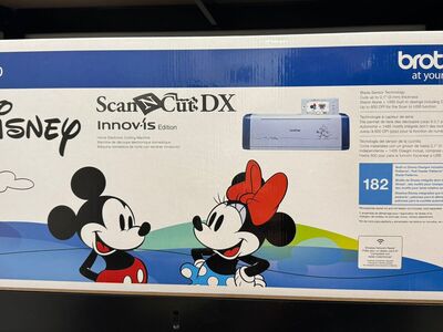 Brother ScanNCut SDX330D – Disney Edition (Brand New, Sealed)