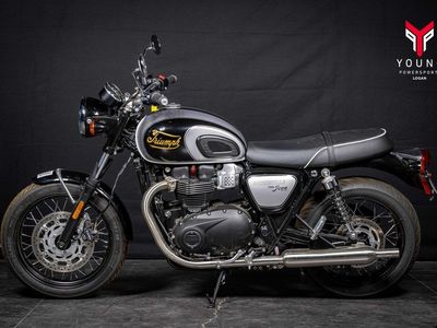2025 Triumph Bonneville T100 Jet Black