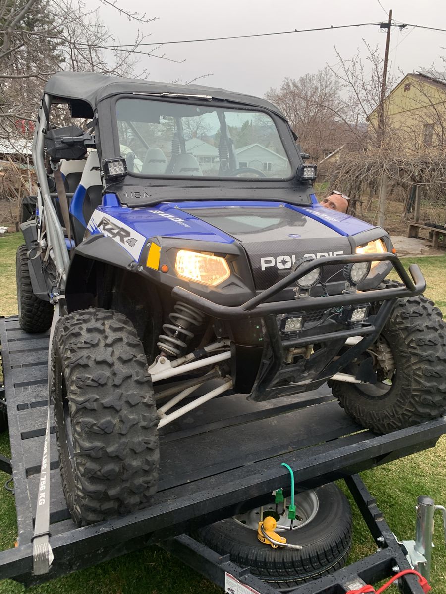 2010 Polaris Razor With Trailer