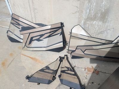 Polaris Rzr XP4 exterior door and parts and panels