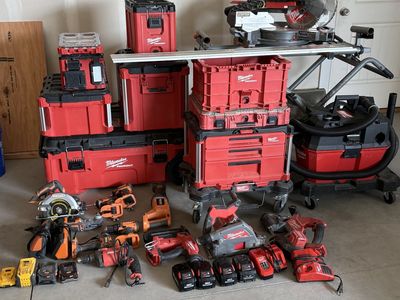 Milwaukee pack out Carpenter tool set