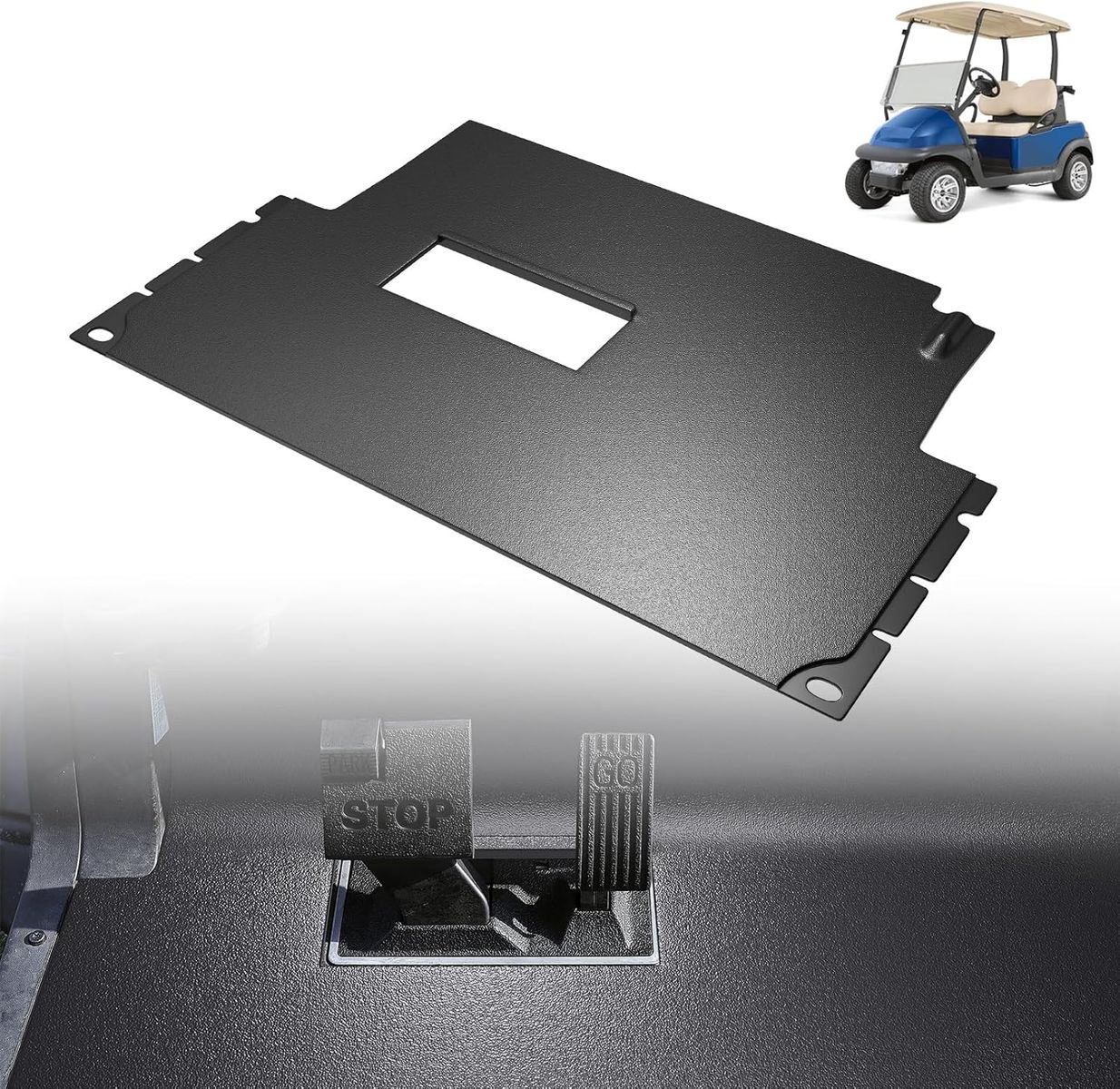 2004-UP Club Car Precedent, 2018-UP Tempo Golf Cart Full Coverage Liner Floor Mat
