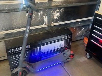 2 Phantom Electric Scooters $300 ea.
