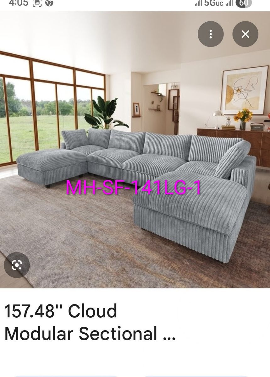 Boneless Cloud Couch Sectional