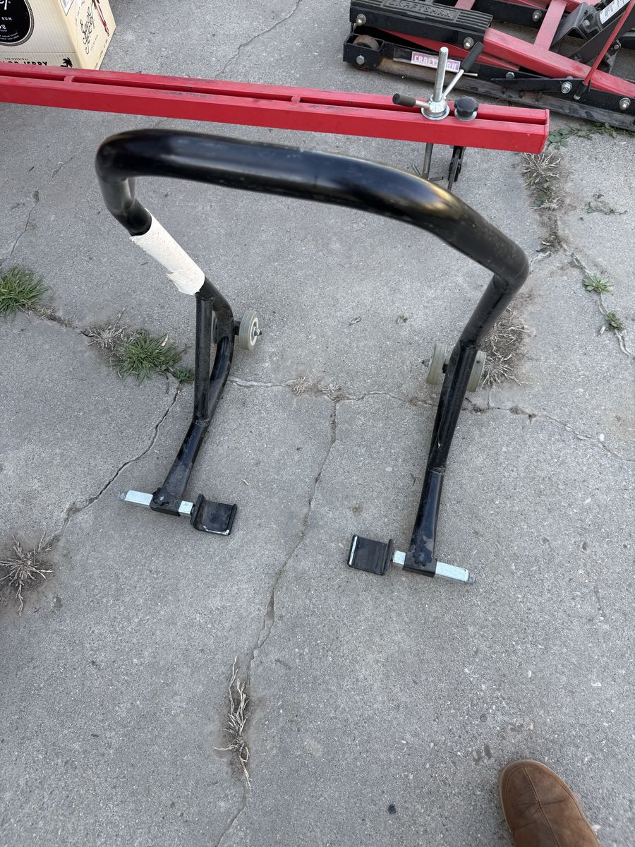 Motorcyle Stands Front and Rear
