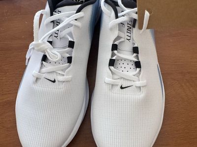 Size 13 Nike Infinity Shoes White/Light Blue Men's, New with Tags
