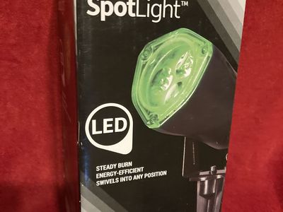 LED Light Show Spotlight Green New