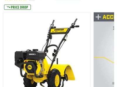 Champion 19 Inch Rear Tine Roto Tiller