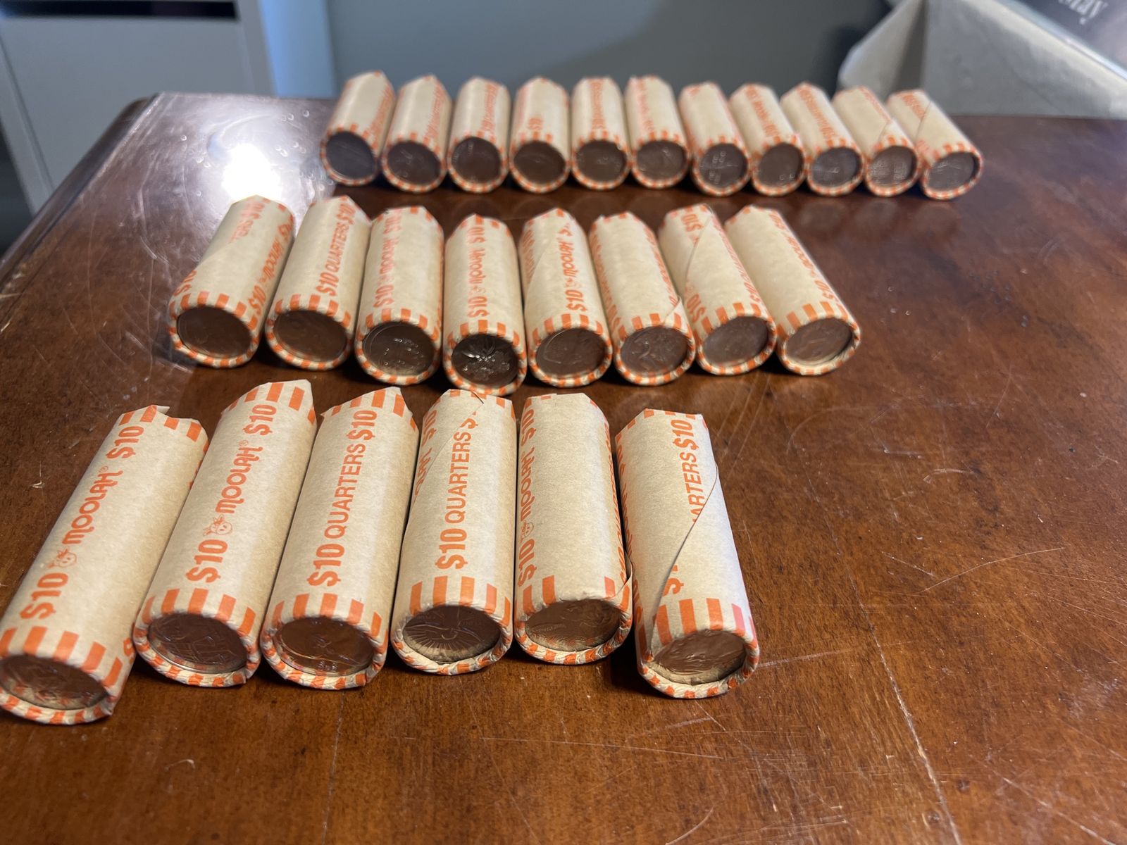 Circulated Washington Rolls