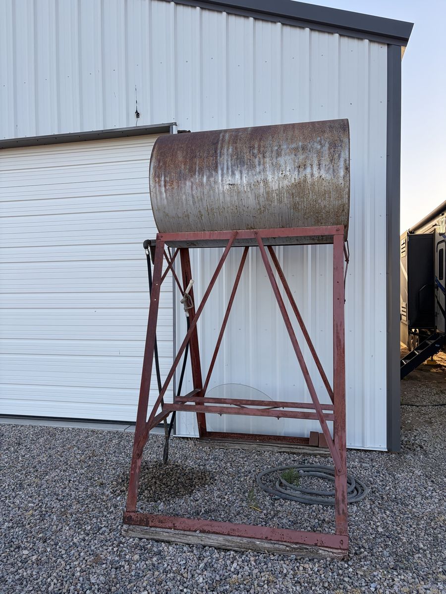 300 gallon overhead fuel tank