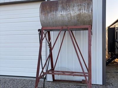 300 gallon overhead fuel tank