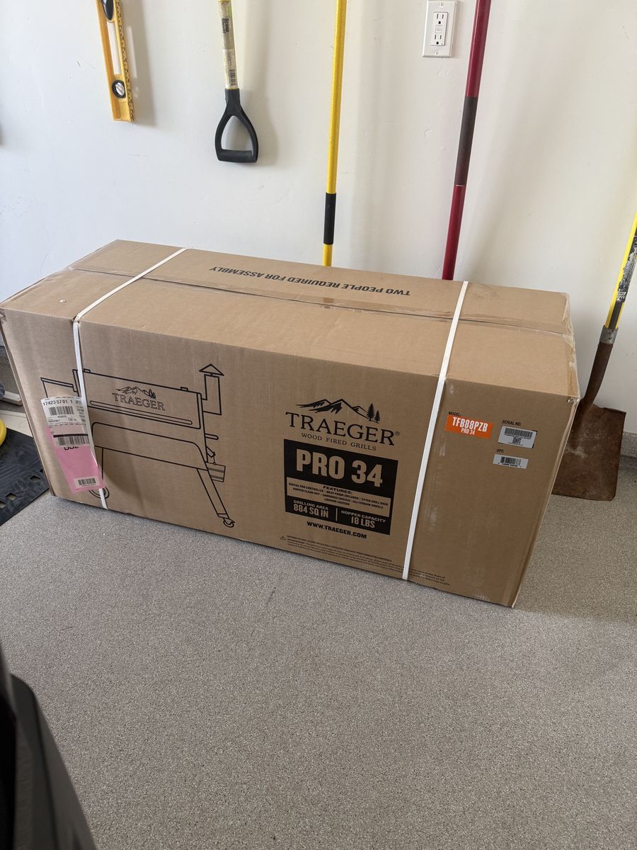 Brand New Traeger Pro Series 34 – $729.99 New – Asking $575 OBO