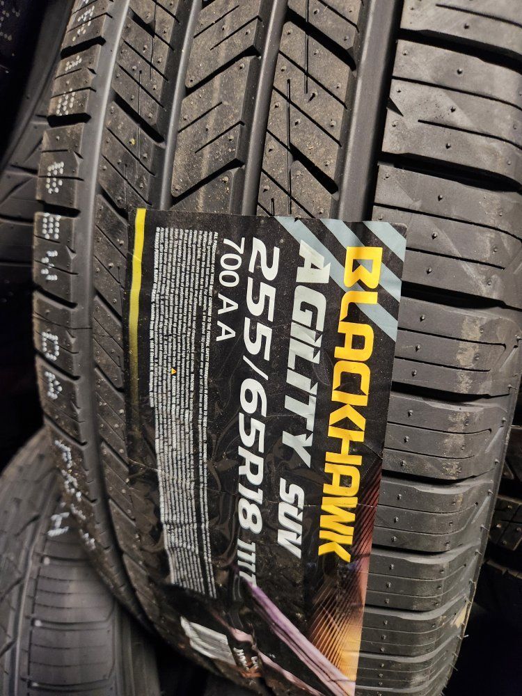 255/65r18 blackhawk agility suv