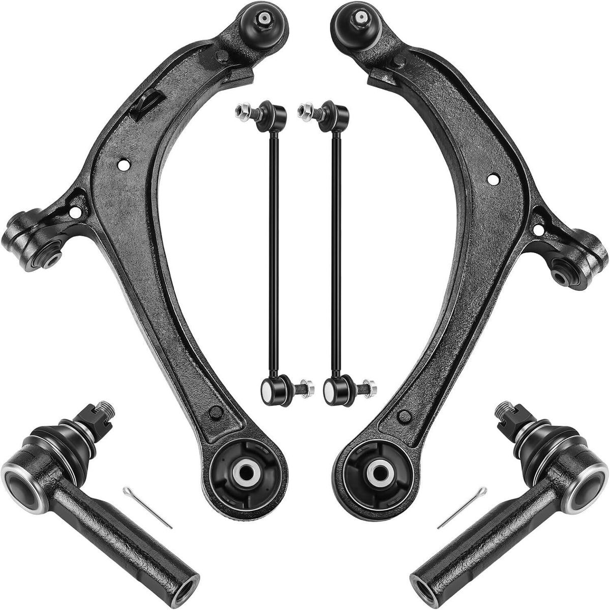 2011-2017 Honda Odyssey 6 Piece Front Lower Control Arm Suspension Kit