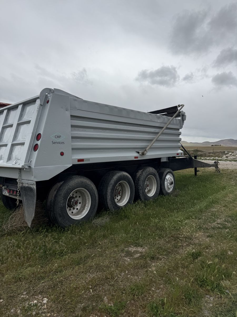 4 axle Williamson pup trailer