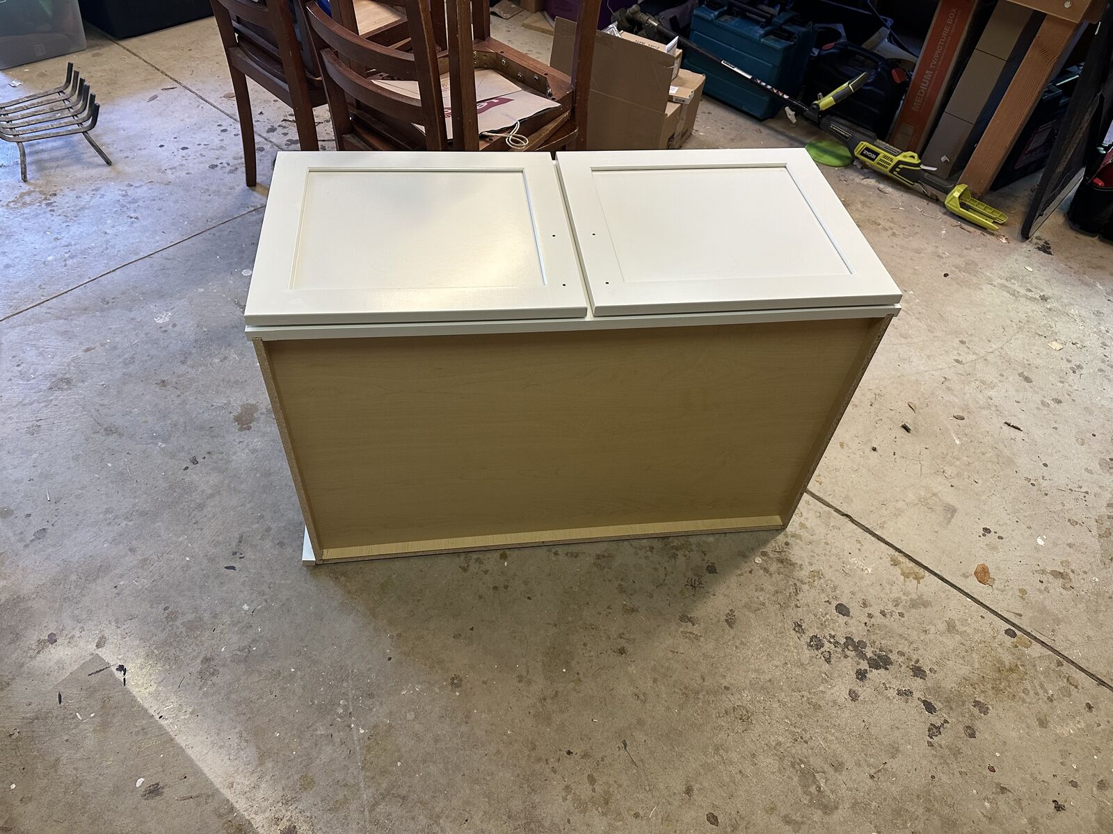 Wood Cabinet for above Refrigerator