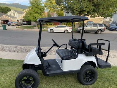 2021 EZGO RXV Elite Lifted Lithium Golf Cart