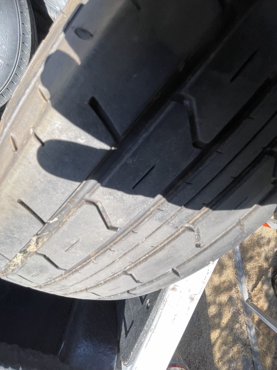 Used Vehicle Tire with Tread