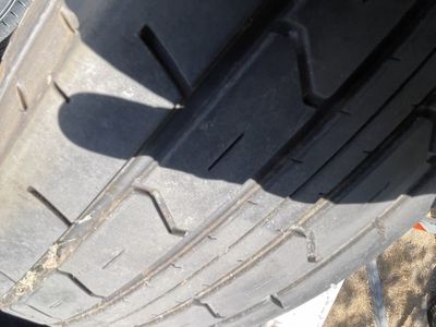 Used Vehicle Tire with Tread