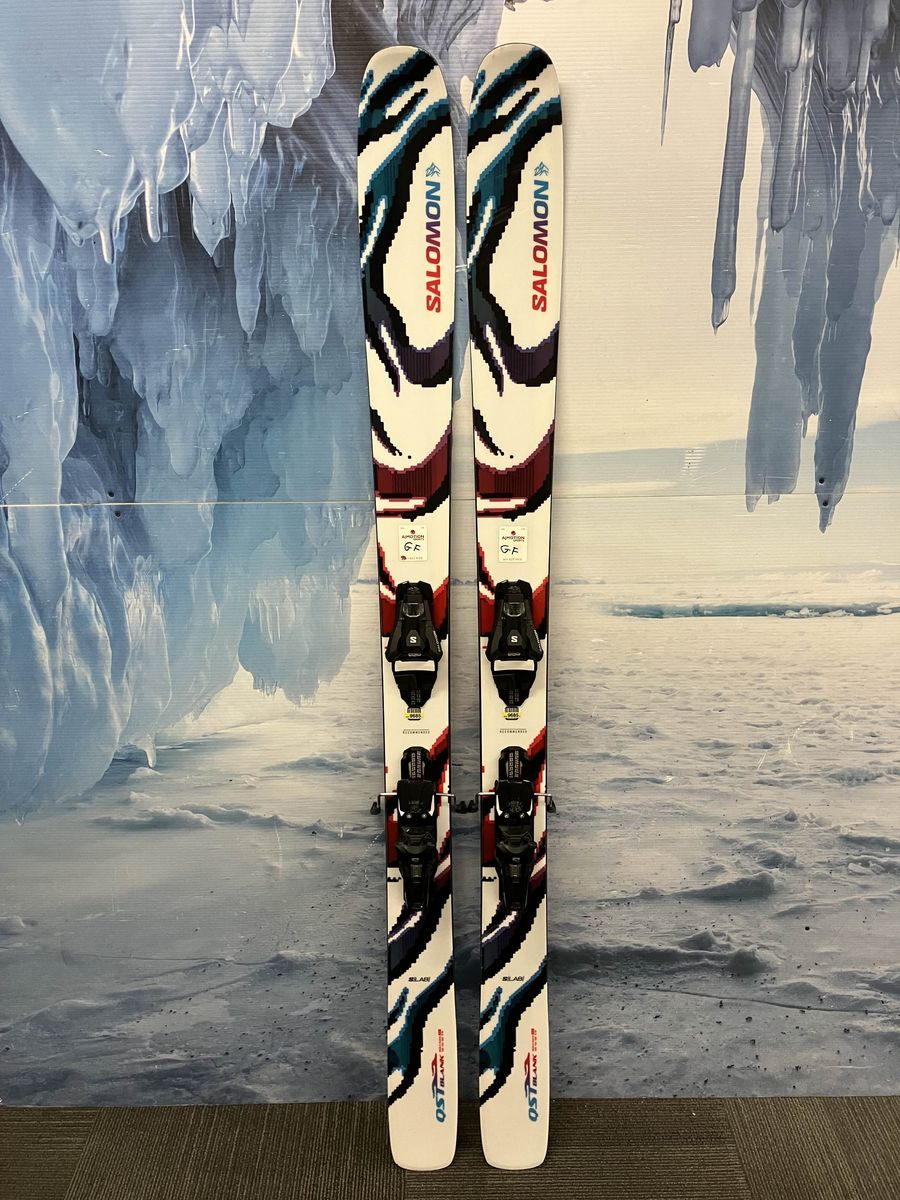 Salomon QST Blank 186cm Skis w/ SALOMON NR Strive 13 GW SAL Demo Binding - Used (2026)