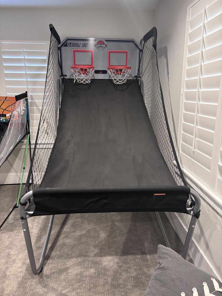 Double Shot Basketball Hoop Game