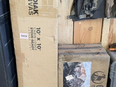 10x10 New Kodiak Wall Tent & Colorado Stove