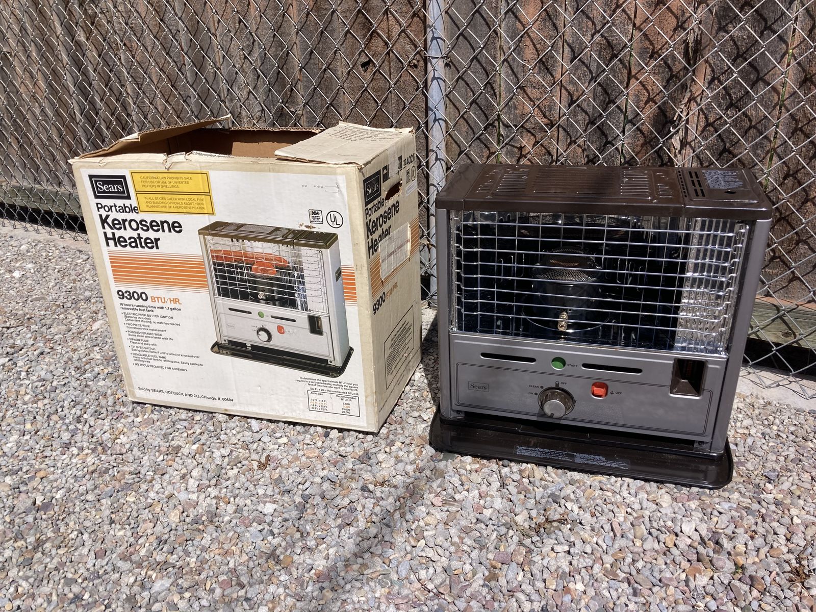 kerosene heater